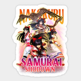 Bootleg Nakoruru Samurai Shodown Sticker